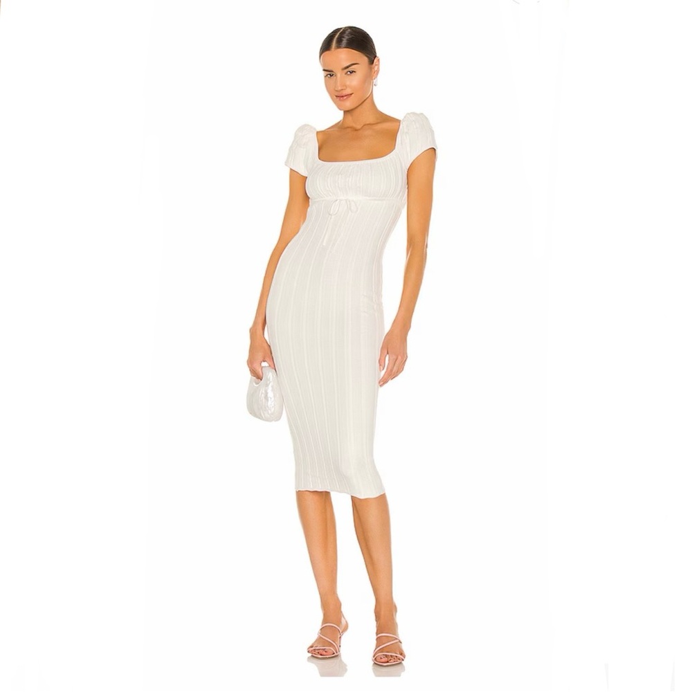 Revolve LPA Coco Dress in Ivory